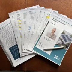 Qualitätsmanagement-Handbuch als editierbare Vorlage für ein auditfähiges QM-System nach ISO 9001